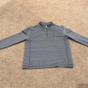 Boys Blue Quarter-Zip Sweater size 8